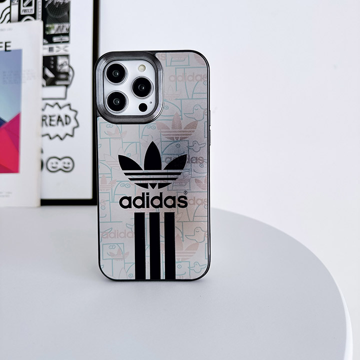 ハイブランド adidas アディダス iphone15 スマホケース 